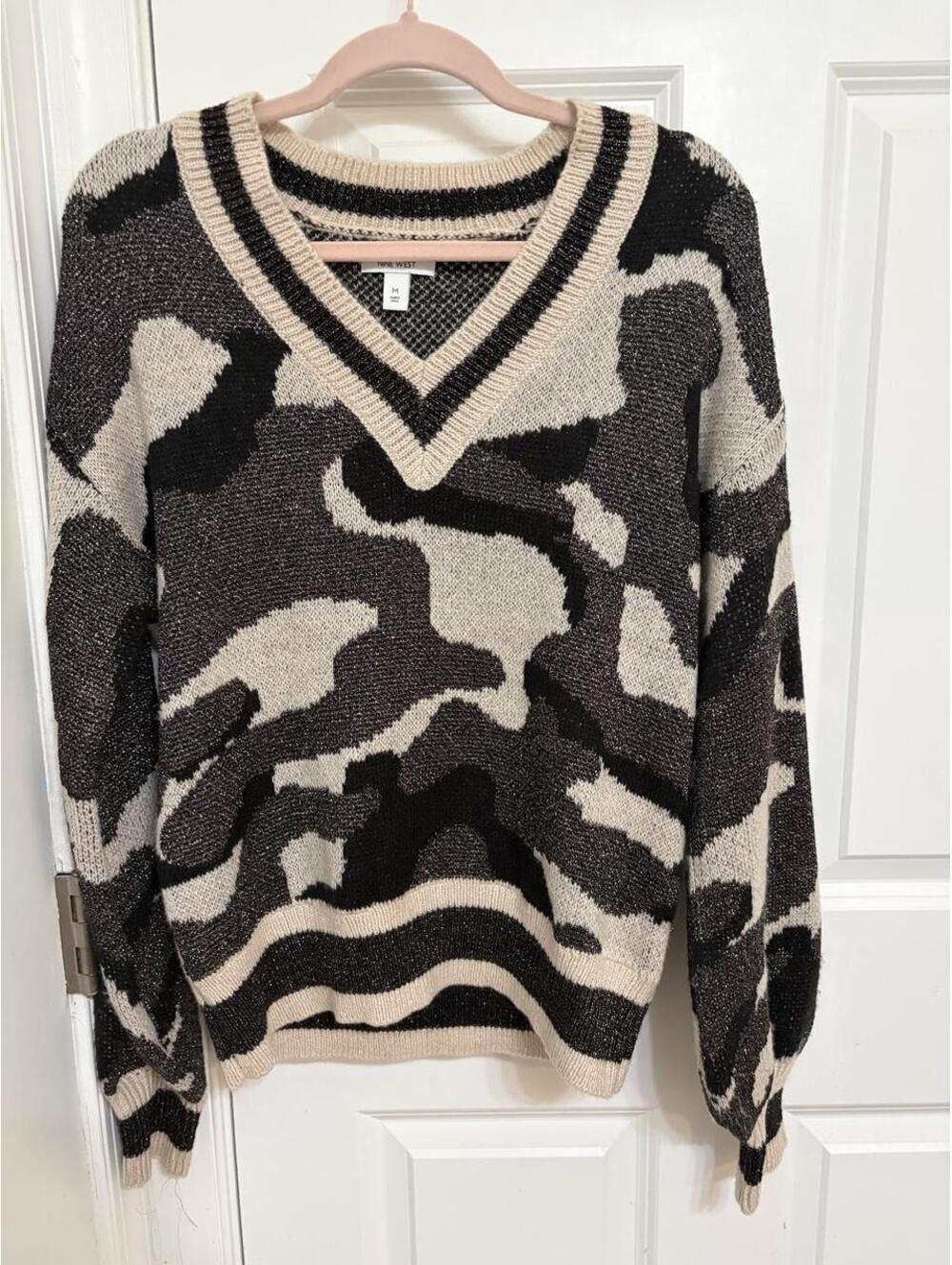 Nine West Women's Multi and Black Jumper